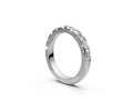 Comfort Fit Half Eternity Band — Emerald 0.15ct