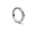 Comfort Fit Half Eternity Band — Emerald 0.25ct