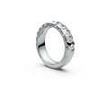 Comfort Fit Half Eternity Band — Pear 0.15ct