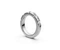 Comfort Fit Half Eternity Band — Marquise 0.25ct