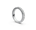 Comfort Fit Full Eternity Band — Princess 0.1ct