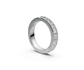 Comfort Fit Full Eternity Band — Princess 0.15ct