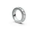 Comfort Fit Full Eternity Band — Princess 0.5ct