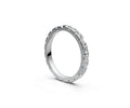 Comfort Fit Full Eternity Band — Emerald 0.1ct