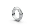 Knife Edge Half Eternity Band — Princess 0.25ct