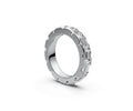 Comfort Fit Full Eternity Band — Emerald 0.5ct