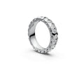Comfort Fit Full Eternity Band — Pear 0.15ct