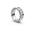 Comfort Fit Full Eternity Band — Pear 0.5ct