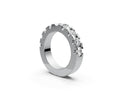 Flat Half Eternity Band — Round 0.25ct