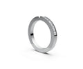 Flat Half Eternity Band — Princess 0.05ct