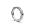 Flat Half Eternity Band — Emerald 0.25ct