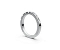 Flat Half Eternity Band — Marquise 0.05ct