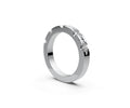 Flat Half Eternity Band — Marquise 0.15ct