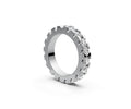 Flat Full Eternity Band — Round 0.15ct