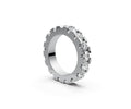 Flat Full Eternity Band — Round 0.25ct