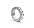 Flat Full Eternity Band — Round 0.5ct