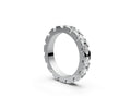 Flat Full Eternity Band — Oval 0.15ct