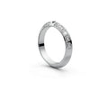 Knife Edge Half Eternity Band — Emerald 0.05ct