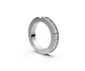 Flat Full Eternity Band — Princess 0.15ct