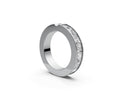 Flat Full Eternity Band — Princess 0.25ct