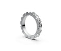 Flat Full Eternity Band — Emerald 0.25ct