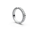 Flat Full Eternity Band — Pear 0.05ct