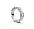 Flat Full Eternity Band — Pear 0.15ct