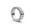 Flat Full Eternity Band — Pear 0.25ct