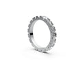 Flat Full Eternity Band — Radiant 0.1ct