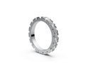 Flat Full Eternity Band — Radiant 0.15ct