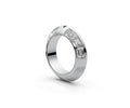 Knife Edge Half Eternity Band — Emerald 0.25ct