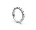 Rounded Half Eternity Band — Oval 0.1ct
