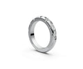 Rounded Half Eternity Band — Oval 0.25ct