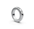 Rounded Half Eternity Band — Princess 0.5ct