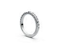 Rounded Half Eternity Band — Cushion 0.05ct