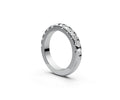 Rounded Half Eternity Band — Cushion 0.15ct