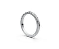 Rounded Half Eternity Band — Emerald 0.05ct