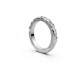 Rounded Half Eternity Band — Emerald 0.15ct