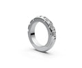 Rounded Half Eternity Band — Emerald 0.5ct
