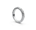 Rounded Half Eternity Band — Radiant 0.15ct