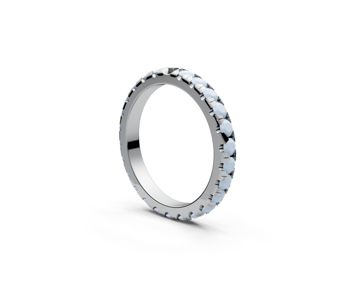 Rounded Full Eternity Band — Round 0.05ct