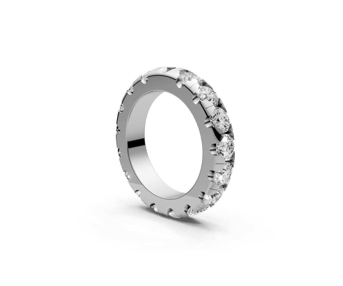Rounded Full Eternity Band — Round 0.25ct