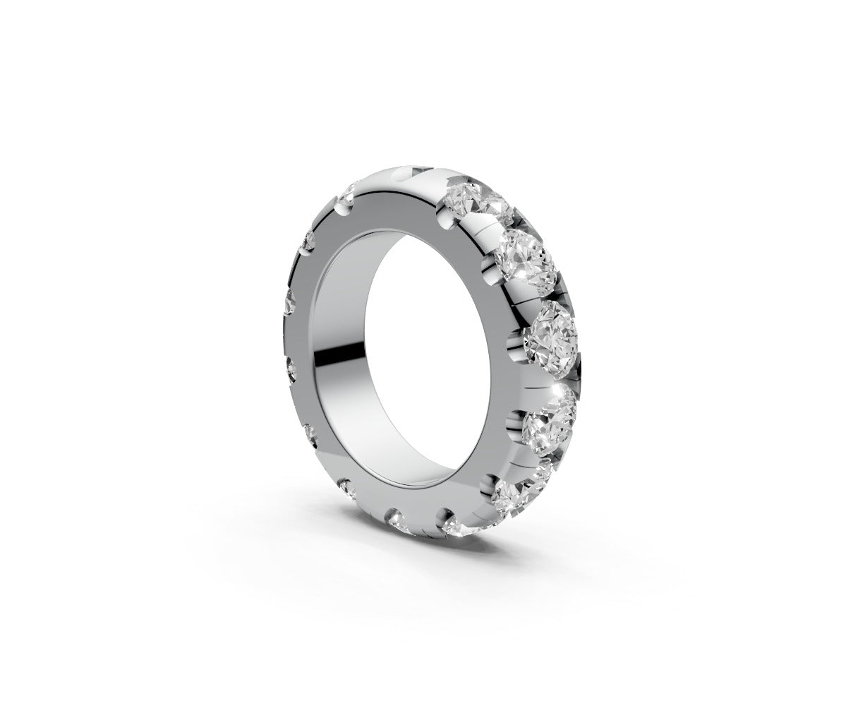 Rounded Full Eternity Band — Round 0.5ct