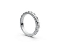 Rounded Full Eternity Band — Oval 0.1ct