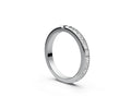 Rounded Full Eternity Band — Princess 0.05ct