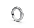 Rounded Full Eternity Band — Princess 0.25ct