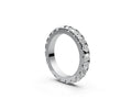 Rounded Full Eternity Band — Cushion 0.15ct