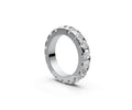 Rounded Full Eternity Band — Cushion 0.25ct