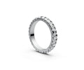 Rounded Full Eternity Band — Pear 0.05ct