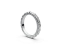 Rounded Full Eternity Band — Radiant 0.1ct